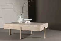 Sofabord Vadholmen 126 x 82 – hvitvasket