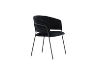 Spisestol Selma 2-pakk – svart