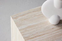Sofabord York 40x40 – beige