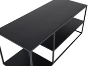 Sofabord Staal 120 x 50 – svart