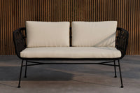 Sofa 3-seter Isola – svart