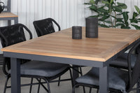 Spisebord Panama 152 x 90 – svart