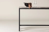 Sidebord Rise 110 x 30 – svart