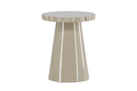 Sidebord Krull ⌀45 – beige