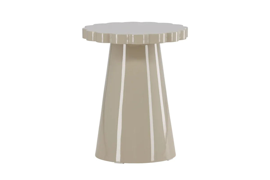 Sidebord Krull ⌀45 – beige