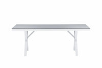 Spisebord Garcia 200 × 100 – grå