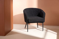 Lenestol Fluffy – svart