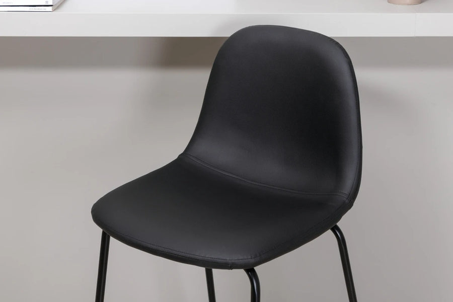 Barstol Polar 2-pakk – svart