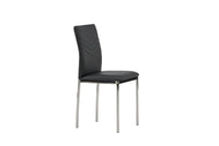 Spisestol Lily 2-pakk – svart
