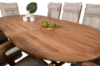 Spisegruppe Kenya + Ovalt 180 x 120 – natur