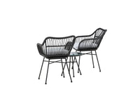 Loungegruppe Viga – svart