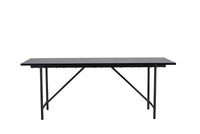 Spisebord Astrid 200 x 90 – svart