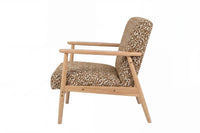 Loungelenestol Runbert – brun