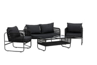 Sofagruppe Utah – svart