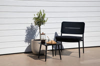 Loungelenestol Lina – svart