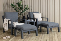 Loungegruppe Barcelona – svart