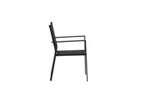 Spisestol Copacabana 2-pakk – svart