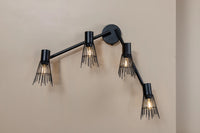 Vegglampe Pico – svart