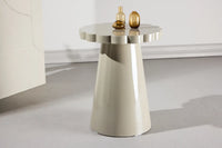 Sidebord Krull ⌀45 – beige