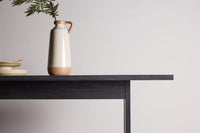 Spisebord Milly 235 × 100 – svart