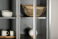 Hylle Bakal 40,5 x 190 x 80 – lys grå