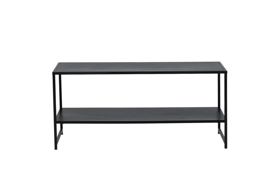 Sofabord Staal 102 x 45 – svart