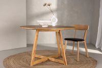 Spisebord Yakidon rundt ⌀120 – brun