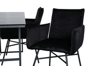 Spisegruppe 200 x 90 – svart