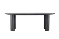 Spisebord Grundsund 220 x 100 – svart