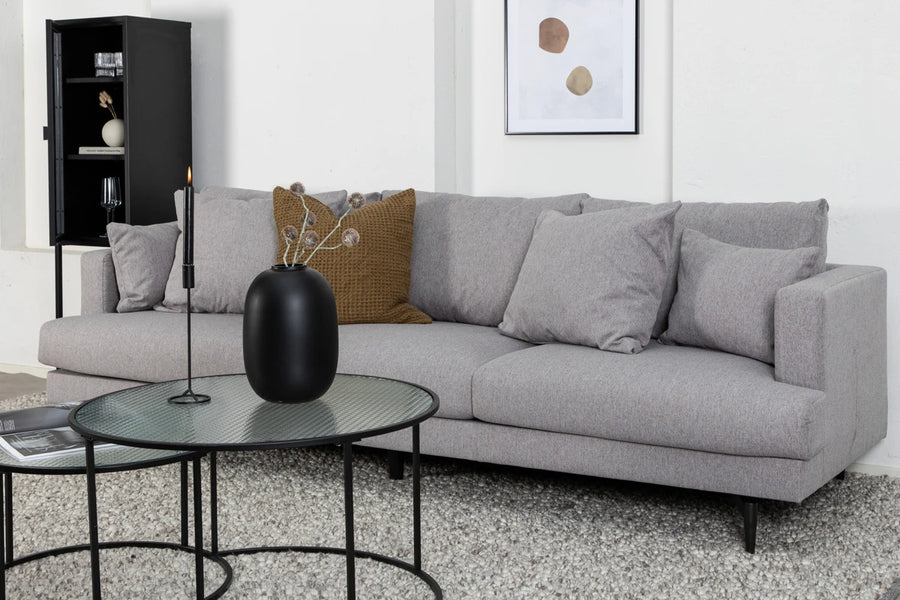 Sofa 3-seter Sofia – grå
