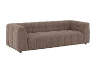Sofa 3-seter Malou – brun