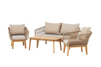 Sofagruppe Chania – natur og beige