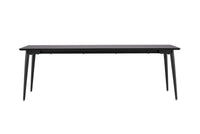 Spisebord Ellis 230 x 85 – svart