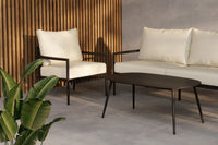 Loungegruppe Taromina – svart