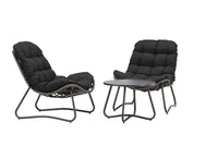 Loungegruppe Cala – mørk grå