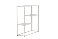 Sidebord Staal 80 x 80 x 26 – beige