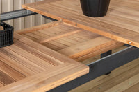 Spisebord Panama 224 x 100 – svart