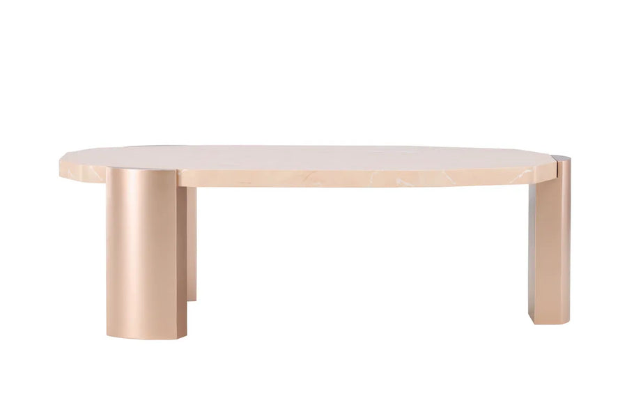 Sofabord Kres 125 × 71 – rosa