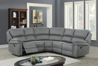 Relaxsofa Saranda – grå
