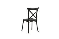 Spisestol Crosett 2-pakk – svart