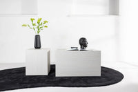Sofabord York 40x40 + Sofabord York 80 x 60 – hvitvasket