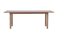 Spisebord Count rektangulært 220 x 100 – brun