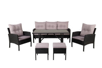 Sofagruppe Knock – svart