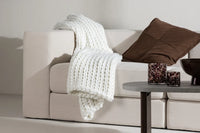 Pledd Kate 170 x 130 – hvit