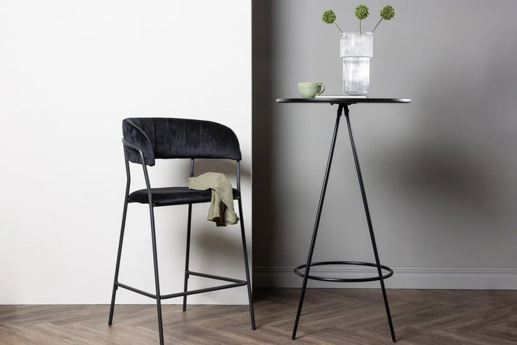 Barbord Bistro ⌀60 – svart