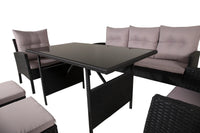 Sofagruppe Knock – svart