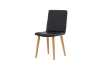 Spisestol 2-pakk – svart