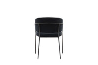 Spisestol Selma 2-pakk – svart