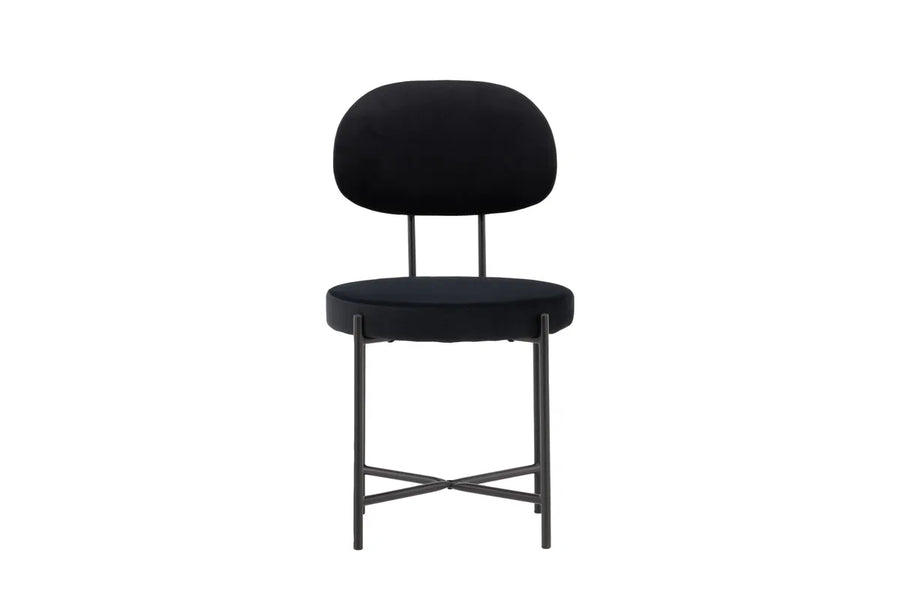 Spisestol Stella 2-pakk – svart