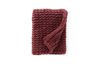 Pledd Kate 170 x 130 – vinrød